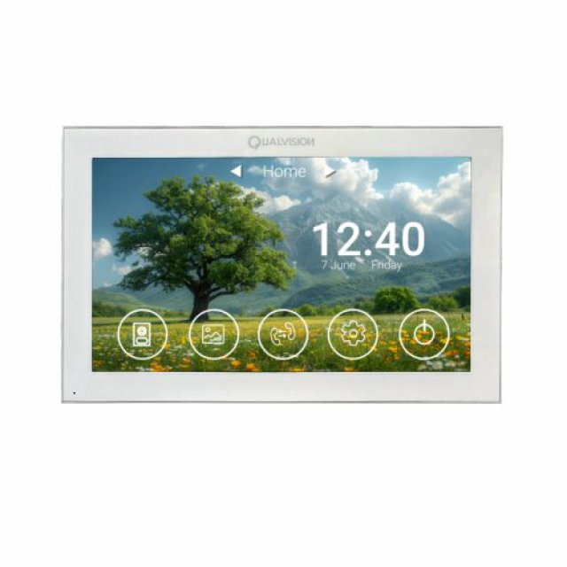 Відеодомофон Qualvision QV-IDS4A16W White 10" Wi-Fi