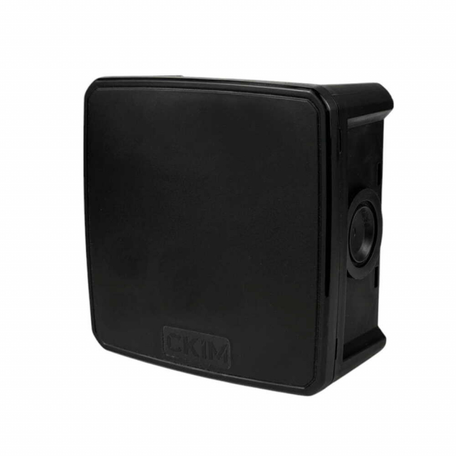 Коробка розподільча СКІМ K115В 114х114х54 чорна IP65