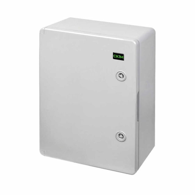 Бокс монтажний пластиковий СКІМ 350х250х150 з панеллю IP65