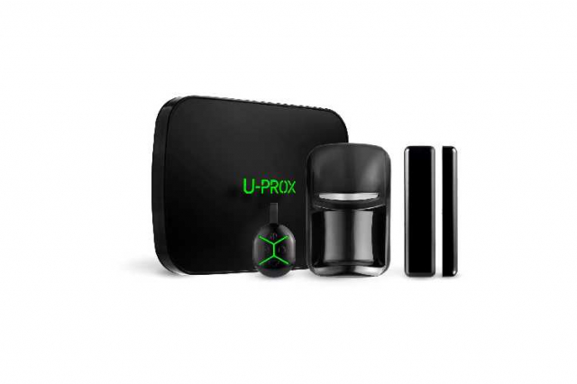 U-PROX MPX LE Kit Black. Стартовий комплект з охоронним хабом MPX LE