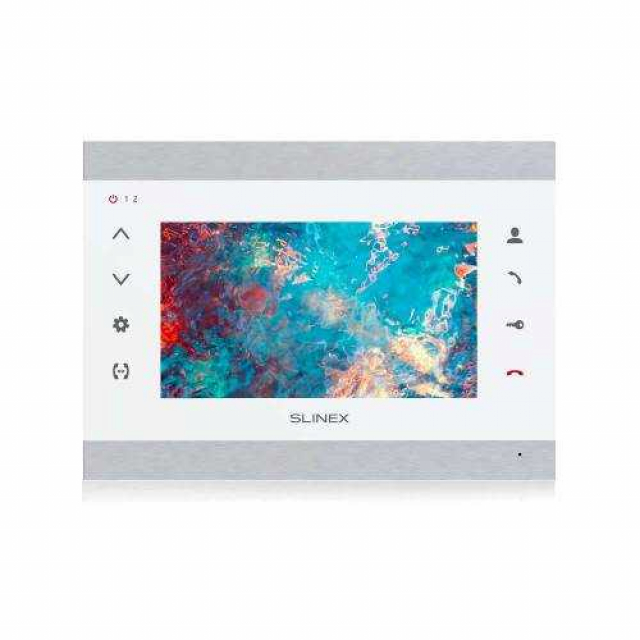 Slinex SL-07N Cloud Silver/White. Відеодомофон 7" дюймів