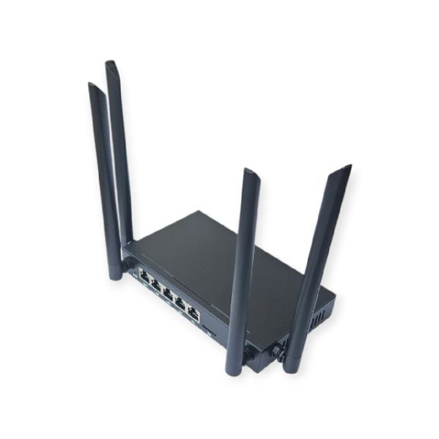 UT-4G5A 4G роутер (WiFi до 300 Мбіт/с, LTE CAT4 MIMO 2*2, 10/100Mbps 4 Lan/1 WAN, Живлення 12В/1А, розміри: 80х90х26мм)