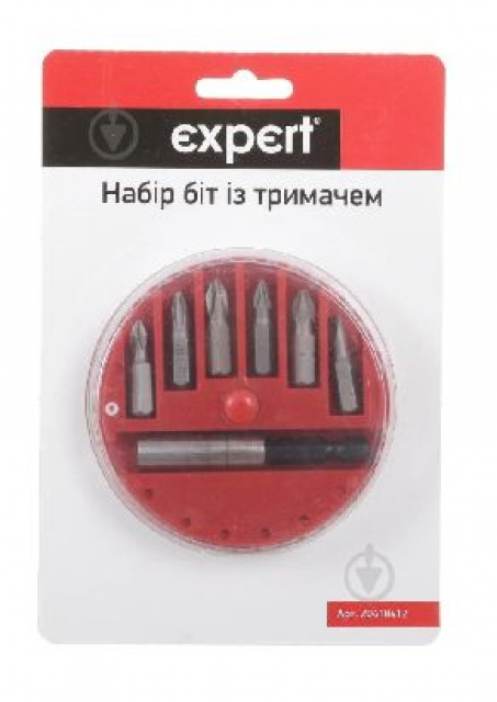 Набір біт з тримачем EXPERT , 7 предметів / 2220418412013