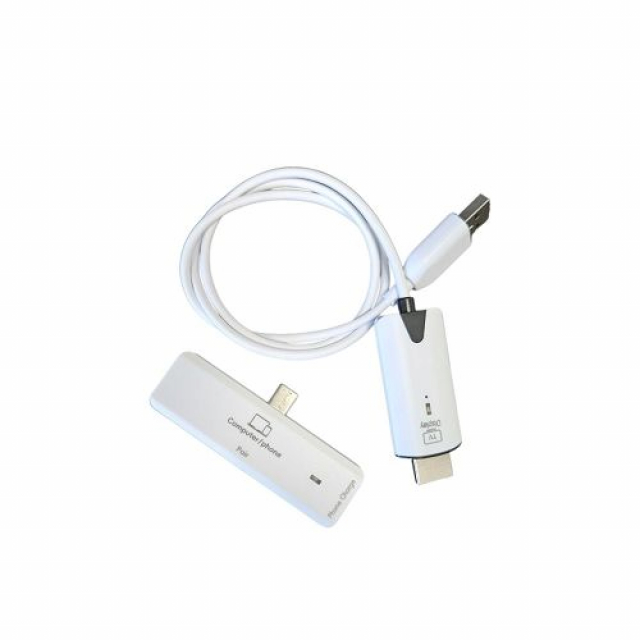 Бездротовий подовжувач HDMI сигналу по Wi-Fi до 30 метрів UT-HDWL30-TC01 1080P Type-C/HDMI Mobile Pone Screen Projector
